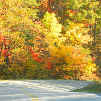 fall scenic drive in the Alleghany Highlands of Va