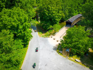 scenic drive by Humpback Bridge