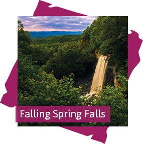 Falling Spring Falls wanderlove