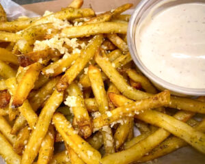 fries at The Brewhouse at Cliff View