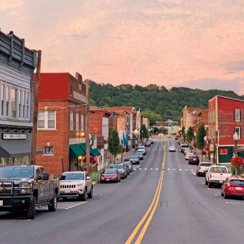 downtown Clifton Forge