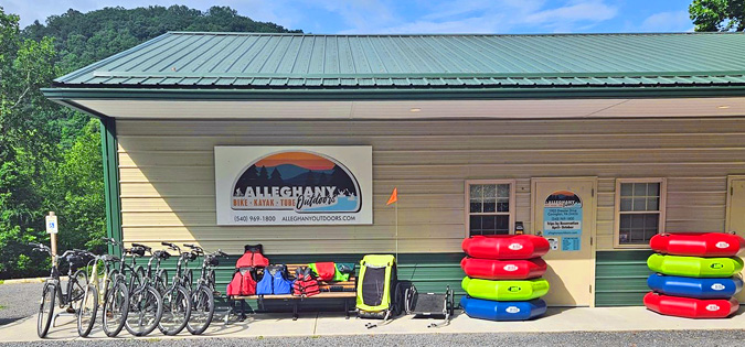 Alleghany Outdoors exterior