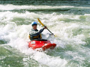 white water kayaking