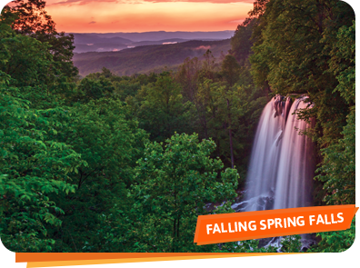 Falling Spring Falls
