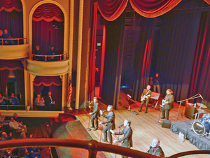 Historic Masonic Theatre performance